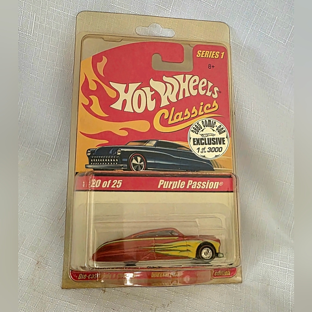 Hot Wheels Classics Comic-Con Exclusive #20 of 25 Purple Passion Limited Edition